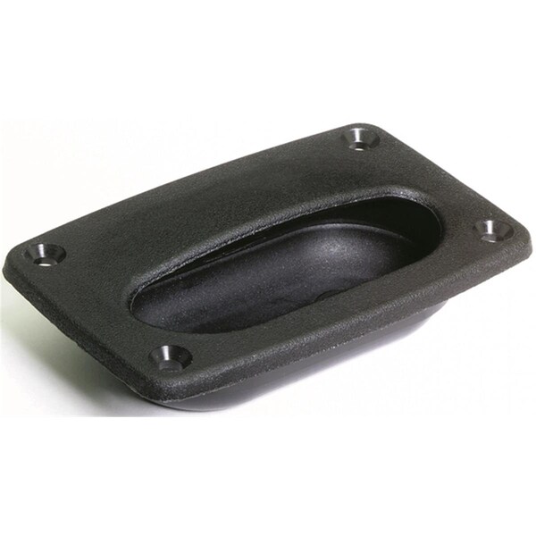 Attwood 2027-7 Flush ABS Hatch Pull - Black 3001.4844 - main